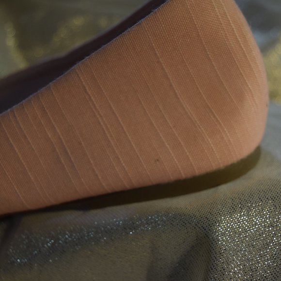 Time & Tru Pale Pink Ballerina Flat Slippers, Size 8.5 - Picture 3 of 9